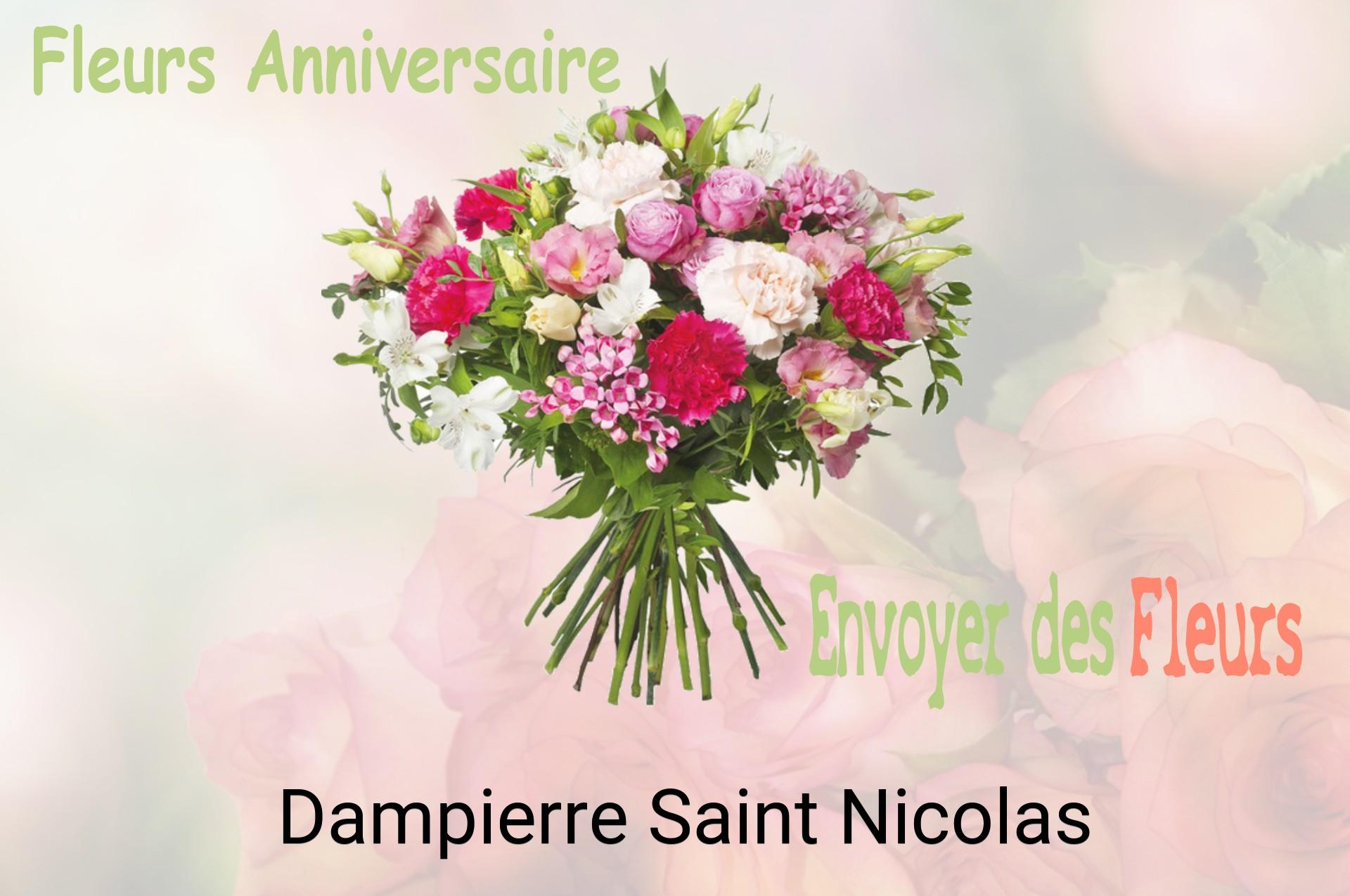Bouquet de fleurs d’anniversaire livré à Dampierre-Saint-Nicolas