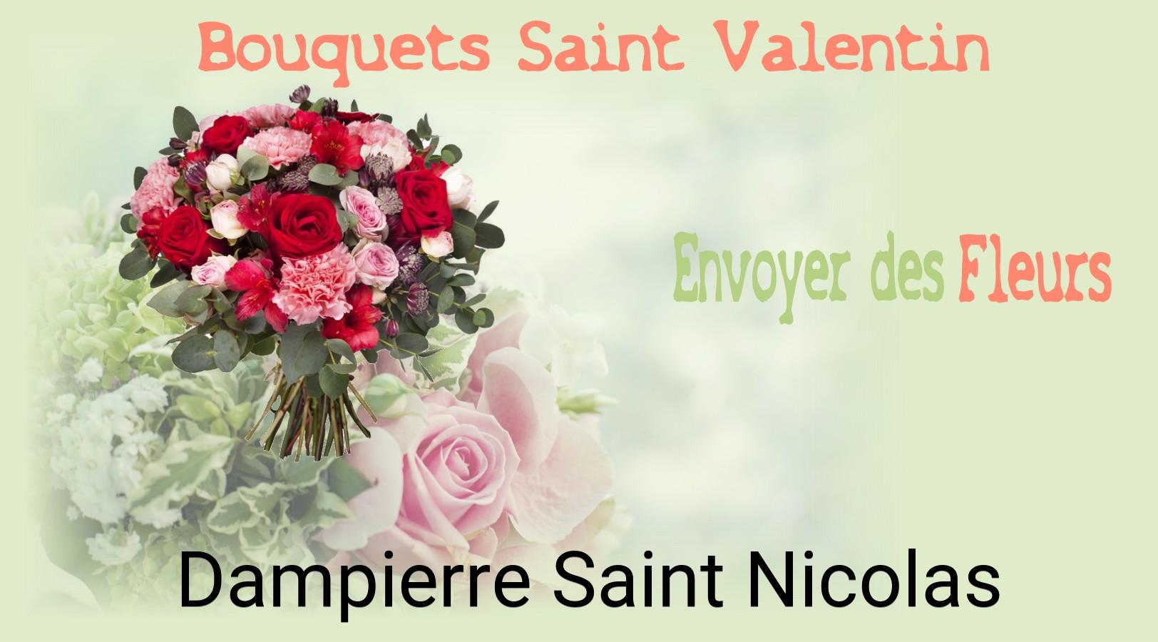Roses de Saint-Valentin livrées à Dampierre-Saint-Nicolas